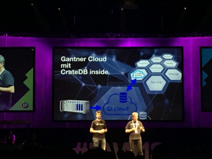 Crate.io präsentiert Gantner Edge-Computing-Geräte und GI.cloud auf der InteractiveWest