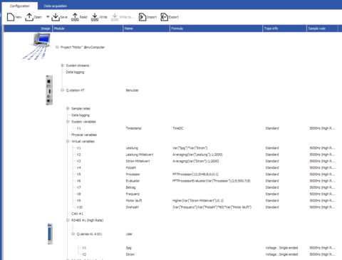 Fig. 3: Hardware configuration with GI.bench