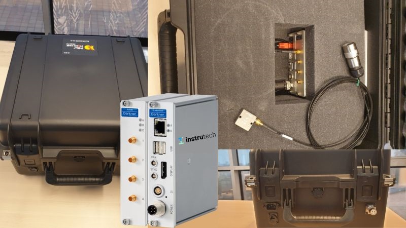 Rugged data acquisition system for accelaration measurement