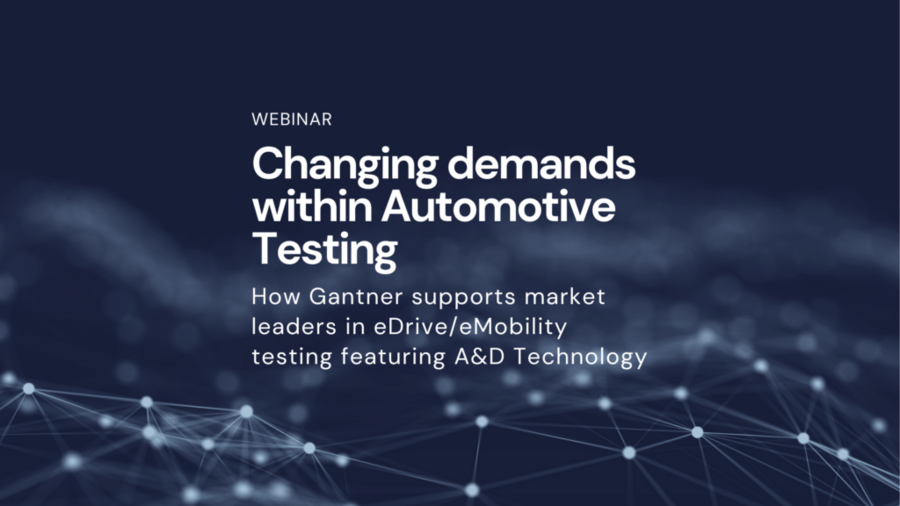 Changing demands within Automotive Testing – Webinar