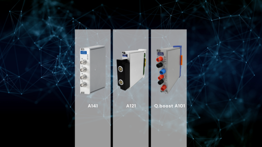Les 3 produits phares de la nouvelle Q.series X pour l’acquisition de données