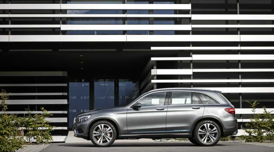 Mercedes GLC 350e plug in hybrid Photo Session in Schruns