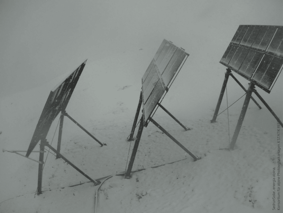 SedrunSolar, energia alpina, Konsortium für alpine Photovoltaikanlagen X STATIK REECH