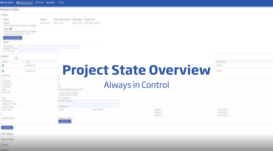 Project State Overview – Real-time Visibility and Control with GI.bench 2025