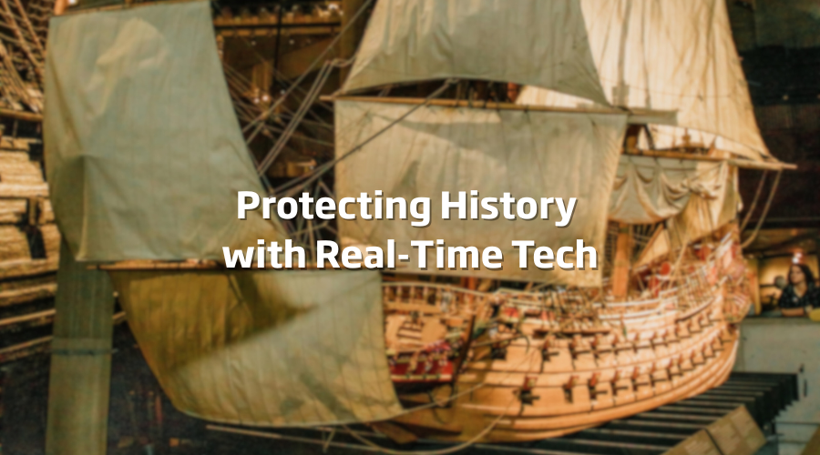 Historic Ship, Modern Protection: Real-Time Force Monitoring Safeguards Sweden’s Legendary Warship
