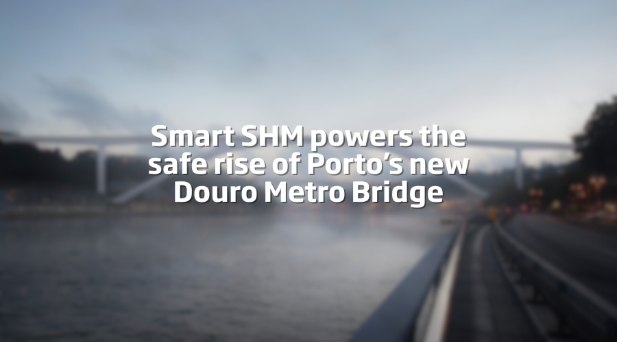 Überwachung von Portos neuer 400-Meter-Metrobrücke