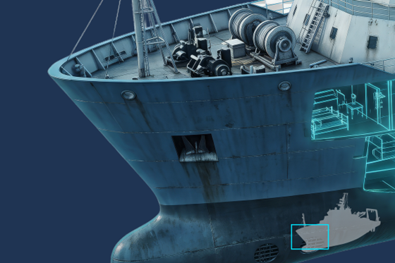 Bug und Rumpf: der Teil des Schiffes, der jahrzehntelang seinen Dienst leistet