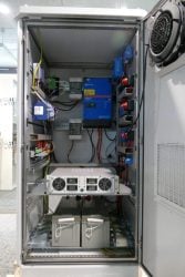 Outdoor cabinet, Offgrid AC Powered